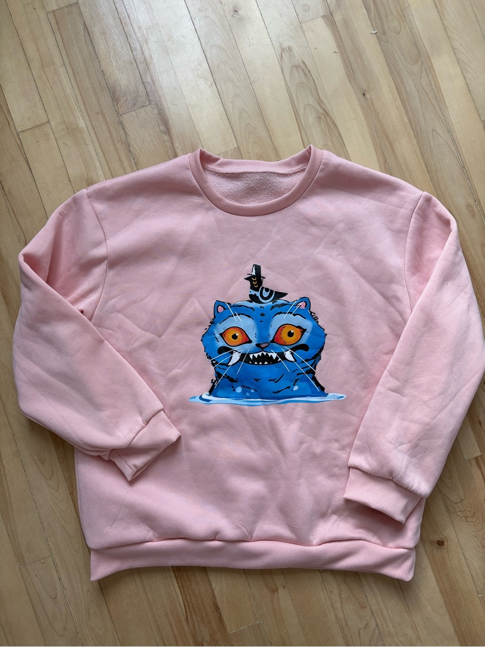 Women’s K Pop Demon Hunters Derpy and Sussy Sweater Size XL